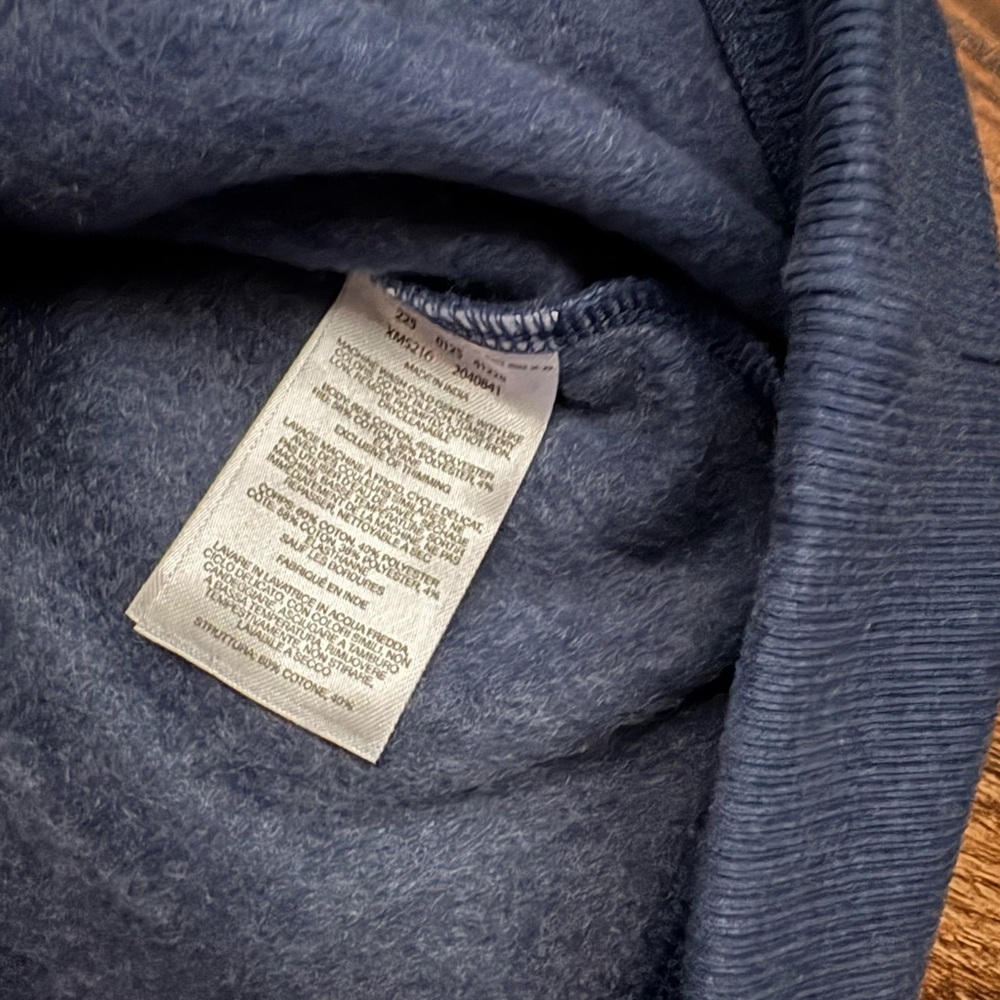 Columbia Men's Crewneck Sweatshirt Pullover Blue Carbon Heather XL - Picture 8 of 8